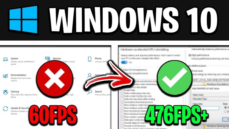 Optimize Windows 10 for Maximum Performance Fast