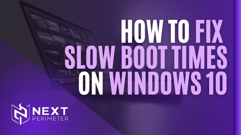 Fix Windows 10 Slow Boot Fast Simple Guide