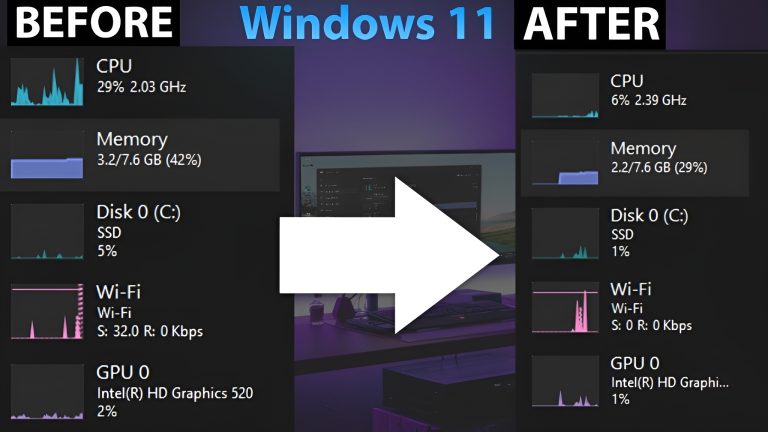 Improve Windows 11 Performance Fast