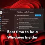 Windows Insider Testing